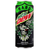 Mtn Dew Malt Beverage, Zero Sugar, Hard, Original, 24 Fluid ounce