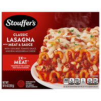 Stouffer's Lasagna, with Meat & Sauce, Classic, 10.5 Ounce