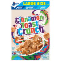 Cinnamon Toast Crunch Cereal, Large Size, 16.8 Ounce
