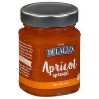 Delallo Spread, Apricot, 10 Ounce