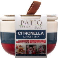 Patio Essentials Candle, Citronella, 1 Each