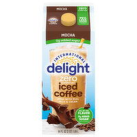 International Delight Zero Added Sugar Mocha Iced Coffee, 64 Fluid ounce