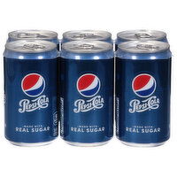 Pepsi-Cola Cola, 6 Cans, 6 Each