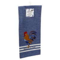 Kay Dee Designs Tea Towel, Blue Rooster, 1 Each