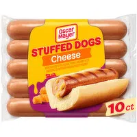 Oscar Mayer Cheese Stuffed Hot Dogs, 10 Each