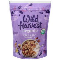 Wild Harvest Granola, Organic, Fruit & Nut, 12 Ounce