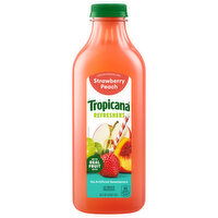 Tropicana Refreshers, Strawberry Peach, 46 Fluid ounce