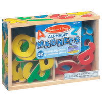 Melissa & Doug Alphabet Magnets, 3+, 52 Each