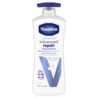 Vaseline Intensive Care Body Lotion Advanced Repair Unscented, 20.3 Ounce