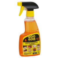 Goo Gone Goo & Adhesive Remover, Citrus Power, Spray Gel, 12 Ounce