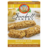 Sunbelt Bakery Granola Bars, Banana Oat, Chewy, 10 Each