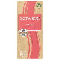 Bota Box Rose Wine, Dry, 3 Each