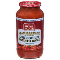 The Silver Palate Low Sodium San Marzano Blend Tomato Basil Pasta Sauce, 25 Ounce