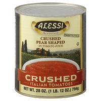 Alessi Italian Tomatoes, Crushed, 28 Ounce