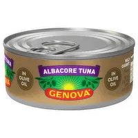 Genova Tuna, in Olive Oil, Albacore, Wild Caught, 5 Ounce