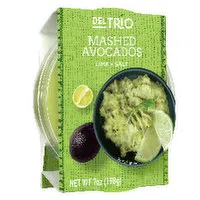 Del Trio Mashed Avocado, 7 Ounce