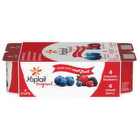 Yoplait Original Yogurt, Low Fat, Mountain Blueberry/Mixed Berry, 8 Each