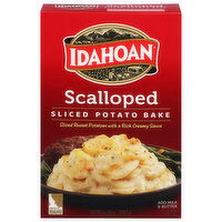 Idahoan Sliced Potato Bake, Scalloped, 4 Ounce