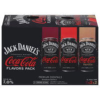 Jack Daniel's Cocktail, Premium, Flavors Pack, Assorted, 6 Each