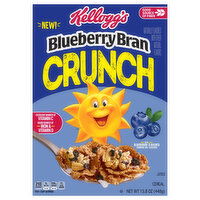 Kellogg's Cereal, Blueberry Bran Crunch, 15.8 Ounce