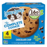 Lenny & Larry's The Complete Cookie Cookies, Chocolate Chip, 4 Each