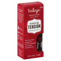 Oilogic Wellness Collection Essential Oil Roll-On, Headache & Tension, 0.3 Ounce