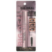 L'Oreal Mascara, Paradise Big Deal, Black Brown 777, 0.33 Fluid ounce