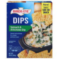 Birds Eye Dips, Spinach & Artichoke, 10 Ounce