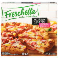 Freschetta Pizza, Naturally Rising Crust, Canadian Style Bacon & Pineapple, 27.51 Ounce