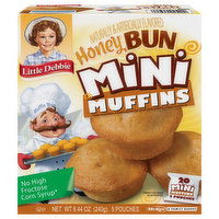 Little Debbie Muffins, Honey Bun, Mini, 5 Each