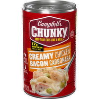 Campbell's® Chunky® Creamy Chicken Bacon Carbonara Soup, 18.8 Ounce