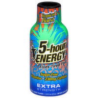 5-Hour Energy Energy Shot, Extra Strength, Tropical Burst Flavor, 1.93 Fluid ounce