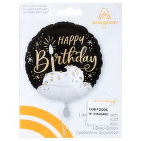 Anagram Happy Birthday Standard Decorative Balloon, 1 Each