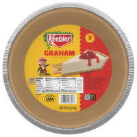 Keebler Ready Crust, Graham, 9 Inch, 6 Ounce