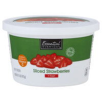 Essential Everyday Strawberries, in Sugar, Sliced, 15 Ounce