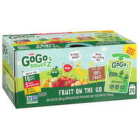 GoGo Squeez Applesauce, Fruit on the Go, Variety Pack, Family Size, 20 Each