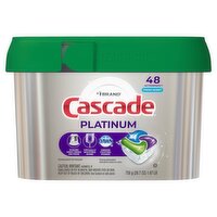 Cascade Cascade Platinum Dishwasher Pods Detergent, Fresh, 48 Count, 48 Each