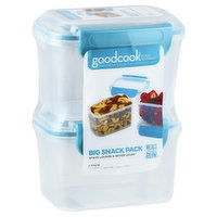 Good Cook Food Storage, Big Snack Pack, 2 Pack, 2 Each