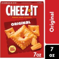 Cheez-It Cheese Crackers, Original, 7 Ounce