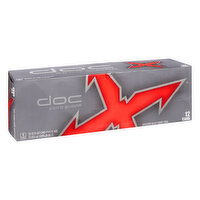 Doc X Soda, Zero Sugar, Explosive Black Cherry, 12 Cans, 12 Each