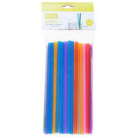 True Straws, Colorful, Party, 100 Each