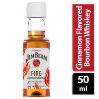 Jim Beam Kentucky Fire Bourbon Whiskey, 50 Millilitre