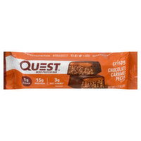 Quest Protein Bar, Hero, Chocolate Caramel Pecan Flavor, Crispy, 2.12 Ounce