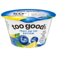 Too Good & Co. Yogurt, Blueberry Lemon, Fruit on the Bottom, 5.3 Ounce