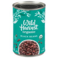 Wild Harvest Black Beans, Organic, 15 Ounce