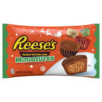 Reese's Peanut Butter Cups, Milk Chocolate & Peanut Butter, Miniatures, 9.9 Ounce