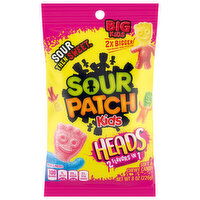 Sour Patch Kids Candy, Big Kids, Soft & Chewy, Heads, 8 Ounce