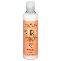 Shea Moisture Kids 2-in-1 Curl & Shine Coconut & Hibiscus Shampoo & Conditioner, 8 Fluid ounce