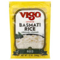 Vigo Basmati Rice, Aged, 12 Ounce