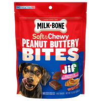 Milk-Bone Soft & Chewy Peanut Buttery Bites Dog Snacks, 11.8 Ounce